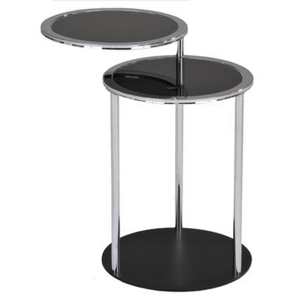 Infinity Accent Table - Black