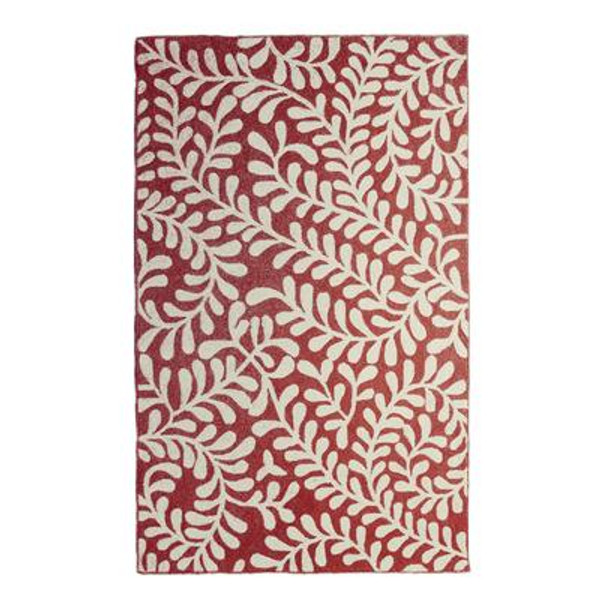 Red Fiona 5 Feet x 7 Feet 6 Inch Area Rug