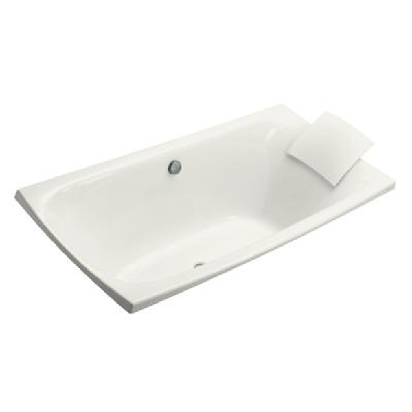 Escale Drop-in Bath in White