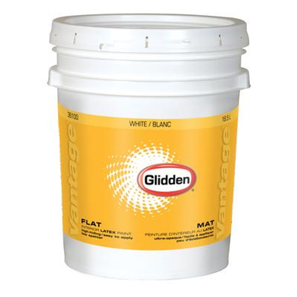 Glidden Vantage Interior Latex Flat Pail