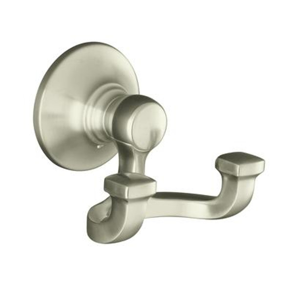 Bancroft Robe Hook in Vibrant Brushed Nickel