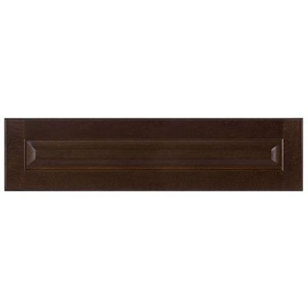Wood Drawer Front Naples 36 Inch x 7;5 Inch Choco