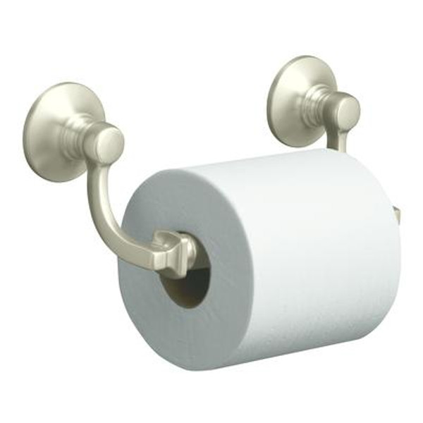 Bancroft Toilet Tissue Holder in Vibrant Brushed Nickel