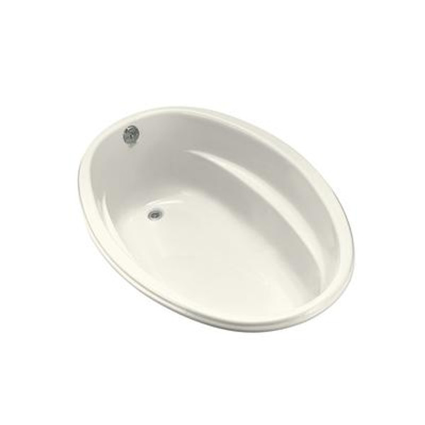 6040 Oval Bath in Biscuit