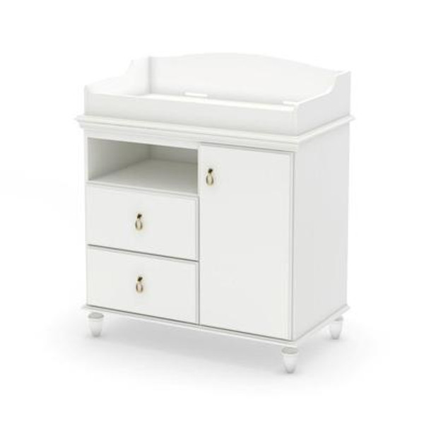 Moonlight Changing Table Pure White