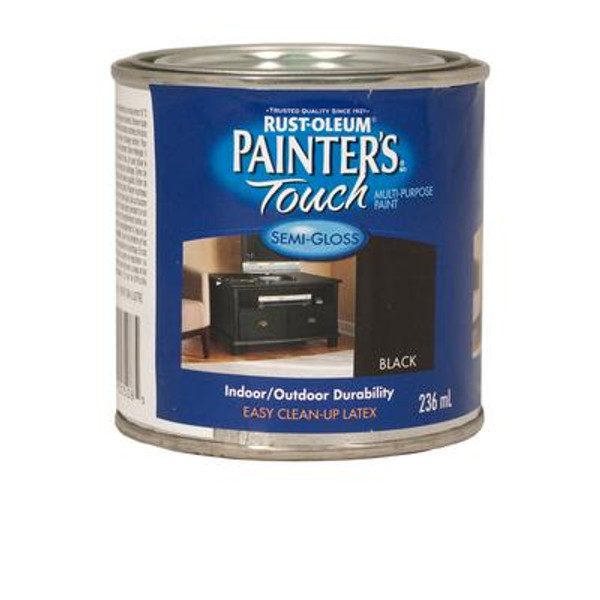 Painter'S Touch Semi-Gl Black 236Ml