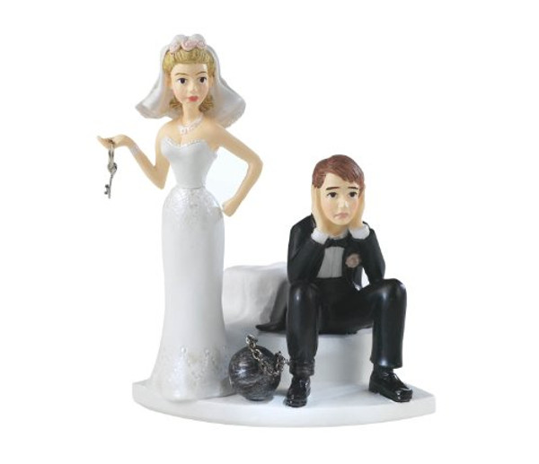 Funny cake topper