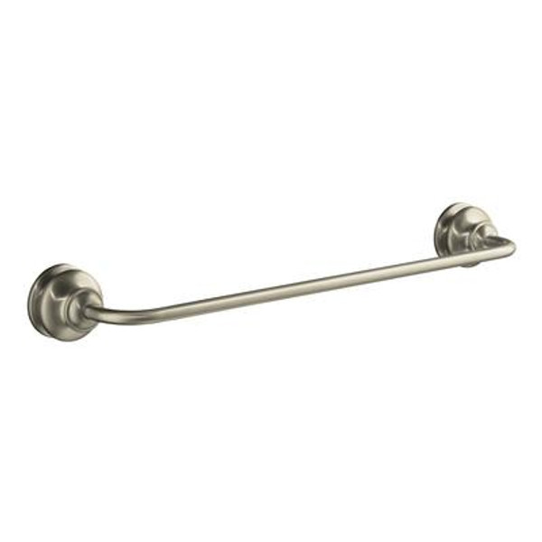 Fairfax 18 Inch Towel Bar in Vibrant Brushed Nickel