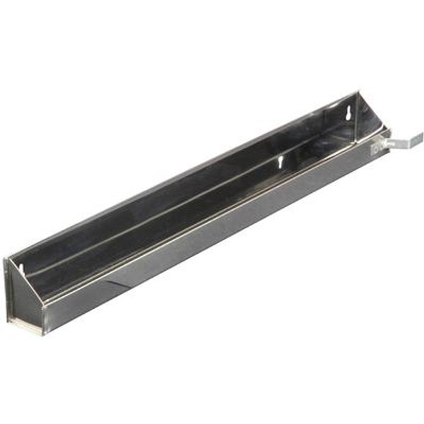 Steel Sink Front Tray With Stops- 23.625 Inches Wide