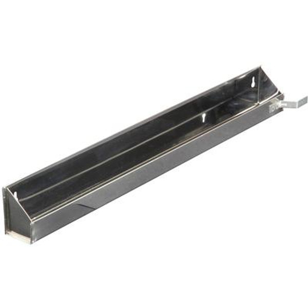 Steel Sink Front Tray With Stops- 29.625 Inches Wide