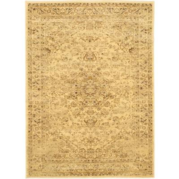 Golden Medley Light Gold Rug - 4 Ft. 7 In. x 6 Ft. 5 In.