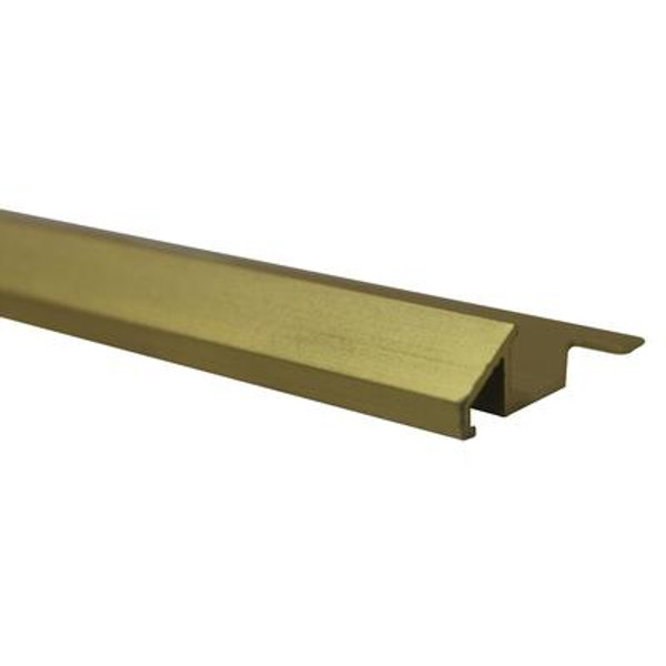 Aluminum Tile Reducer 5/16 Inch(8MM) - 8 Foot - Satin Gold - Pack of 10