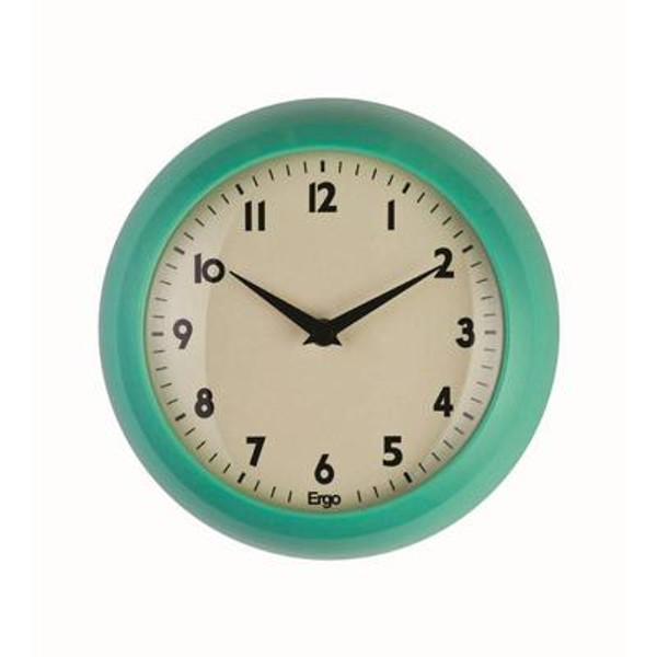 Retro 9 inch GreenWall Clock