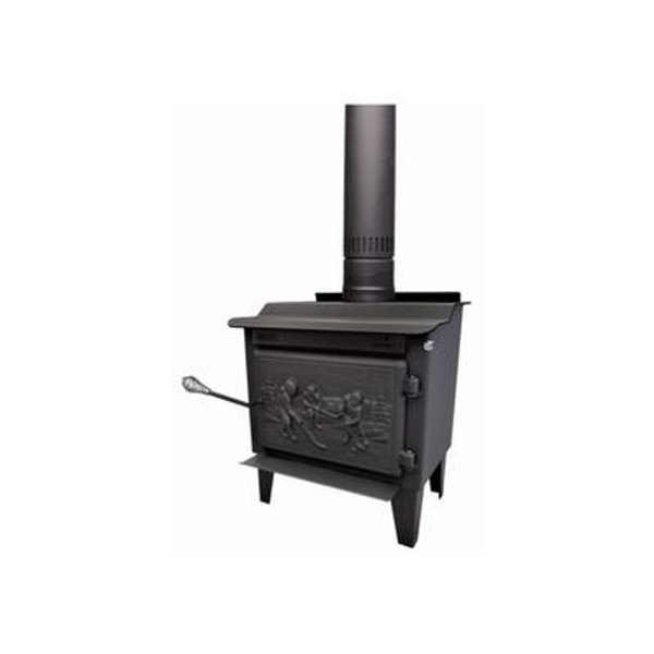 The Rocket - Small EPA Wood Stove With Cast Iron Solid Door