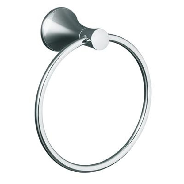 Coralais Towel Ring in Polished Chrome