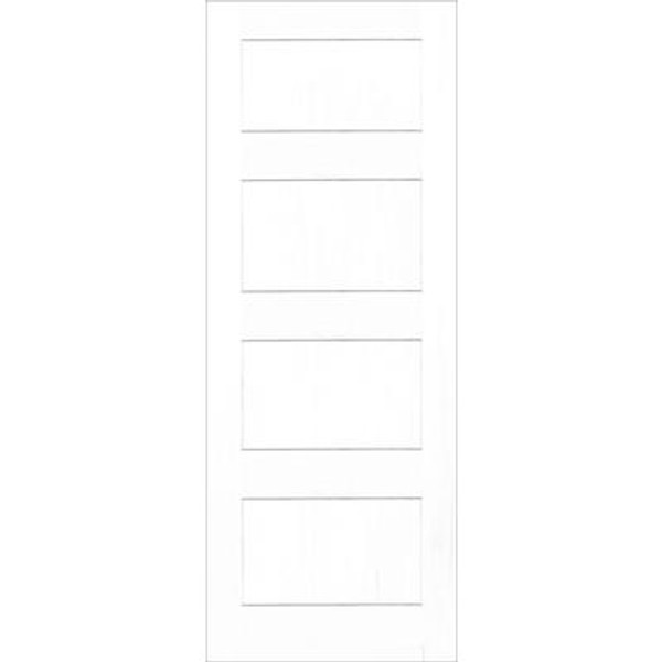 32X80 A Zen Designed 4 Panel Shaker Door Primed