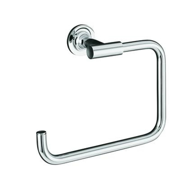 Purist Towel Ring in Polished Chrome