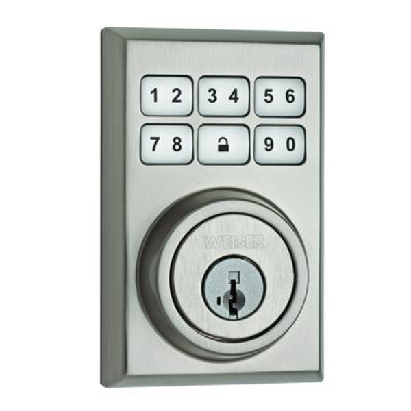 Satin Nickel Contemporary SmartCode