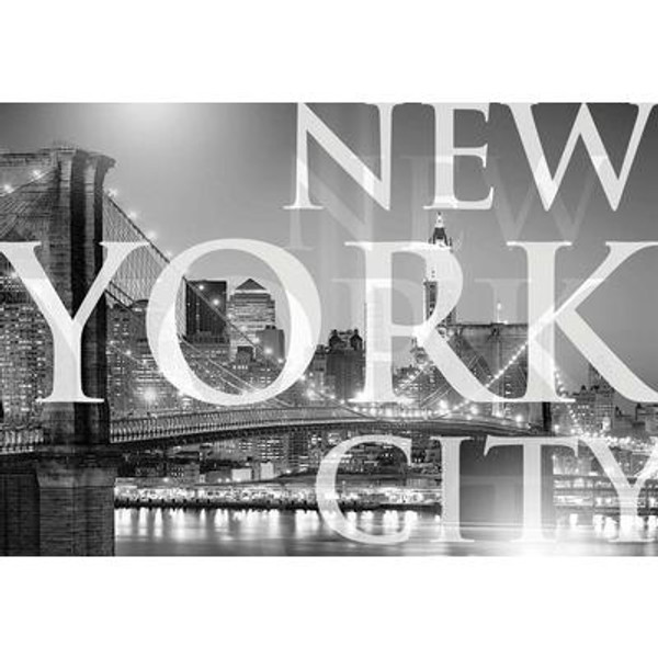 6 Feet x 4 Feet 2 Inches New York City Wall Mural