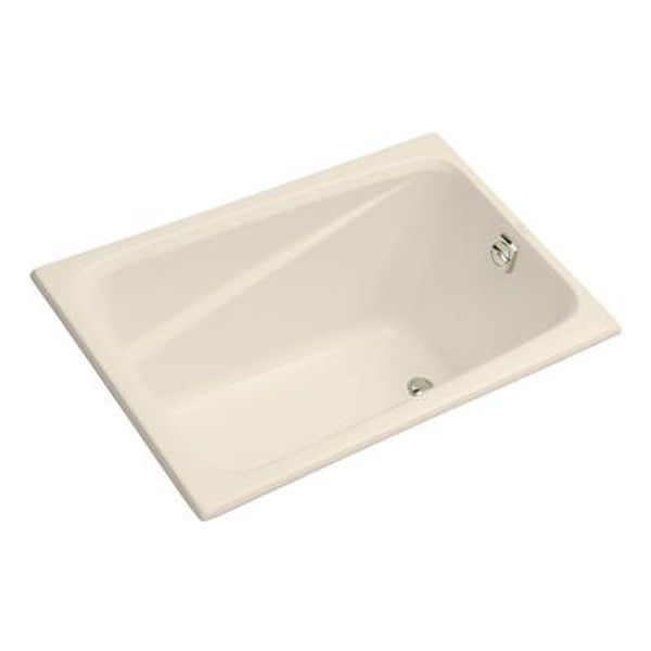 Greek 4 Foot Bath in Almond