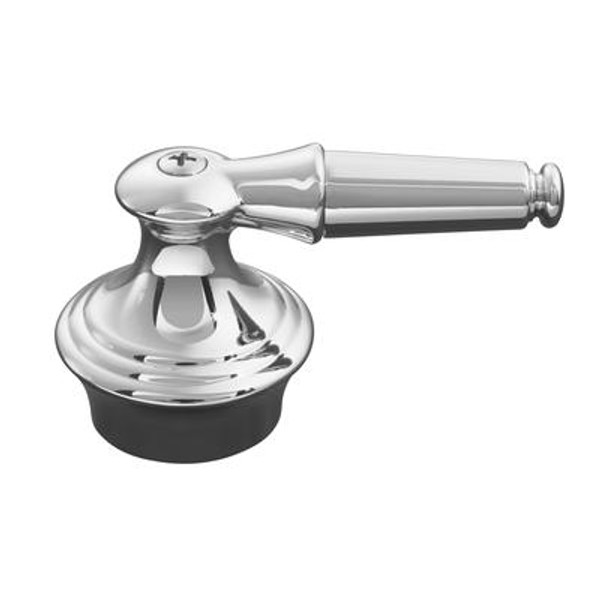 Coralais Decorative Lever Handles in Polished Chrome