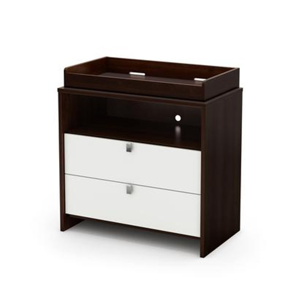 Cookie Changing Table Mocha & White