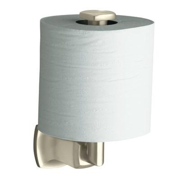 Margaux Vertical Toilet Tissue Holder in Vibrant Brushed Nickel