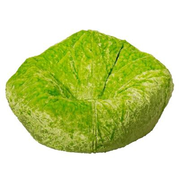 Lime Chenille Bean Bag - 96 Inch