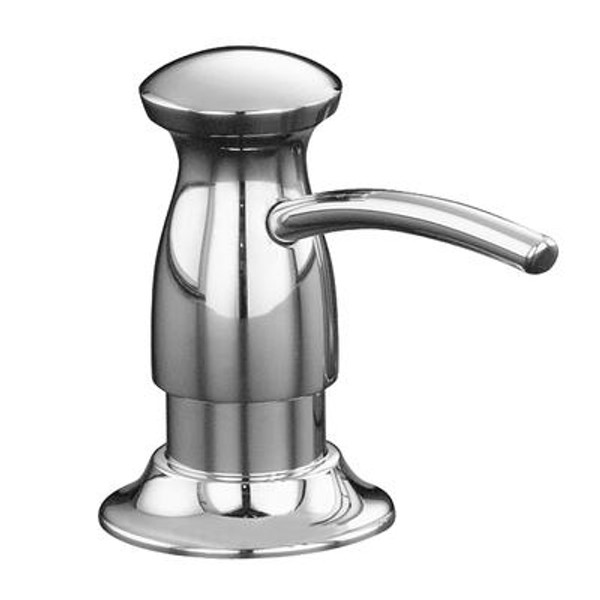 Soap/Lotion Dispenser With Transitional Design (Clam Shell Packed) in Polished Chrome