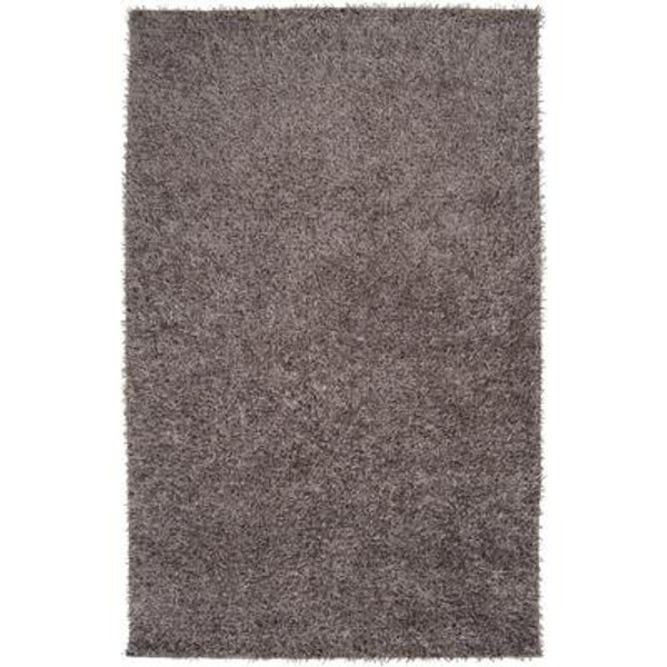 Alberni Gray Polyester 8 Ft. x 10 Ft. Area Rug