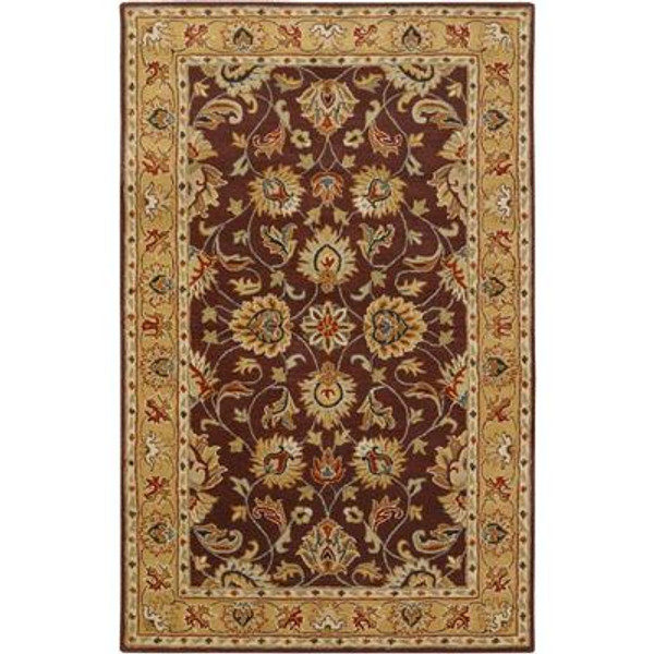 Buellton Plum Wool  - 10 Ft. x 14 Ft. Area Rug