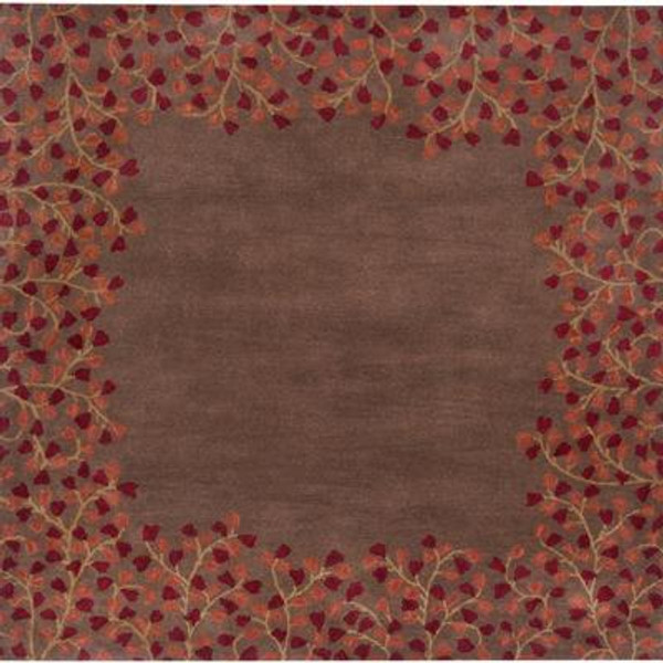 Alturas Chocolate Wool 4 Ft. Square Area Rug