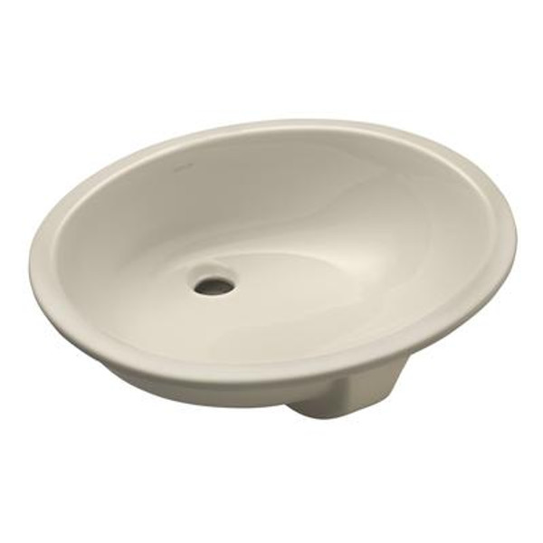 Caxton Undercounter Lavatory in Biscuit