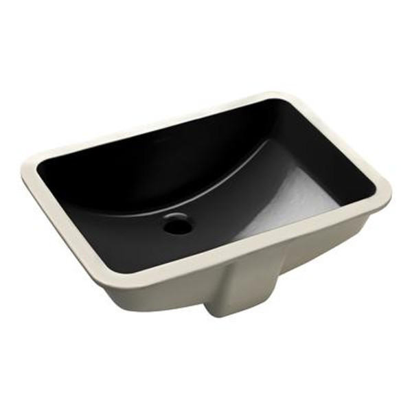 Ladena Undercounter Lavatory in Black Black