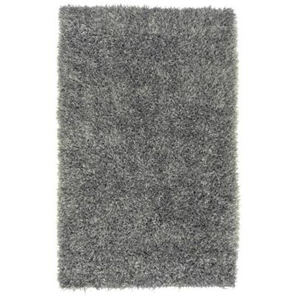 Kelowna Gray Polyester 3 Ft. 6 In. x 5 Ft. 6 In. Area Rug