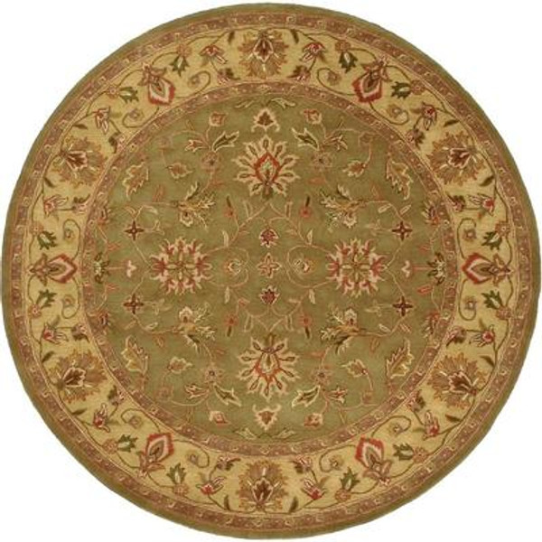 Pabu Fern Wool Round  - 8 Ft. Area Rug