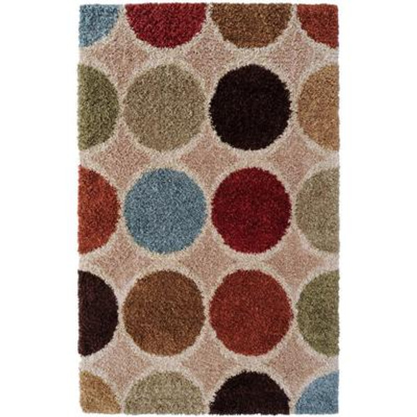 Nalliers Beige Polypropylene 7 Ft. 10 In. x 10 Ft. 10 In. Area Rug