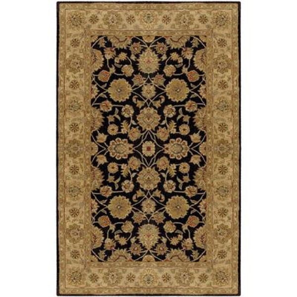 Palaiseau Charcoal Wool Accent Rug - 2 Ft. x 3 Ft. Area Rug