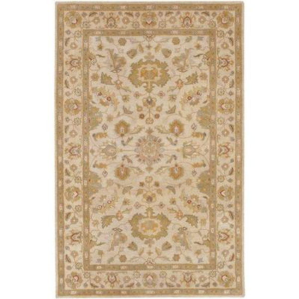 Palaja Beige Wool  - 10 Ft. x 14 Ft. Area Rug