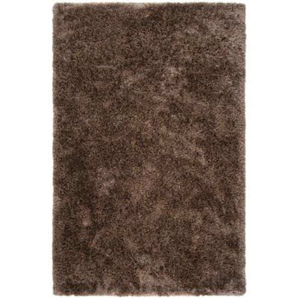 Talensac Mushroom Polyester 5 Ft. x 8 Ft. Area Rug