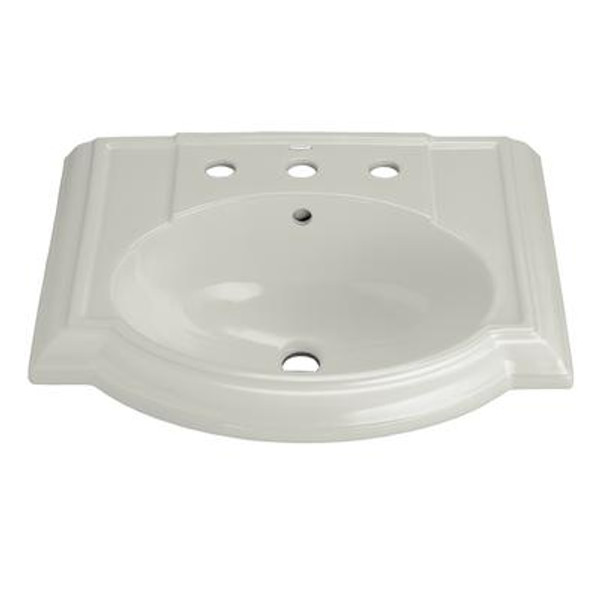 Devonshire Lavatory Basin in Ice Grey