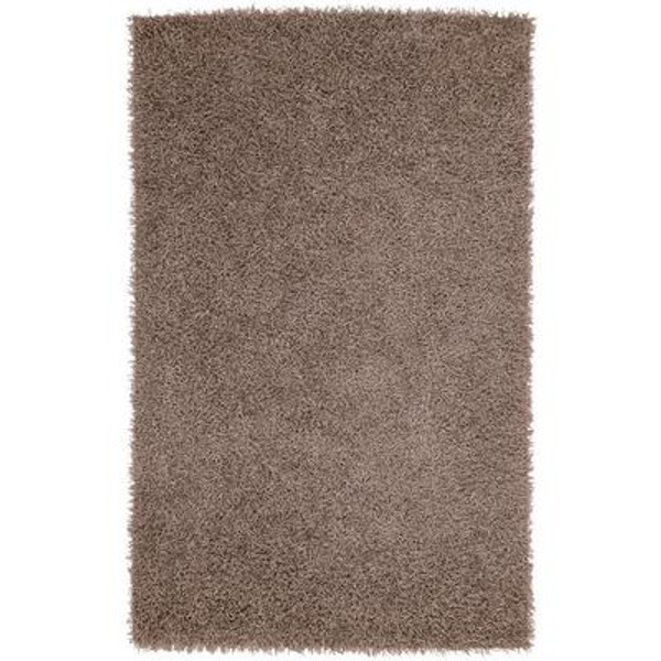 Quesnel Silver Polyester 5 Ft. x 8 Ft. Area Rug