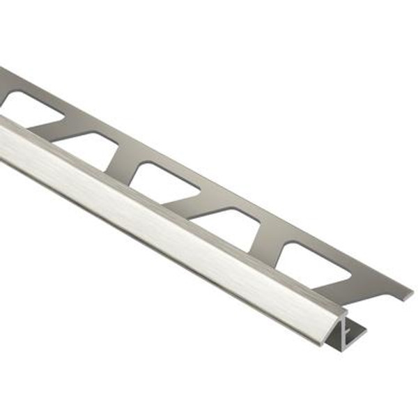 Reno-Tk Floor Transition Trim - Reducer; 8 Mm - 5/16 In. Brushed Nickel Anodized Aluminum