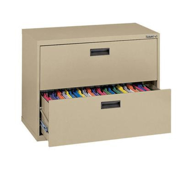 400 Series 2 Drawer Lateral File Tropic Sand Color