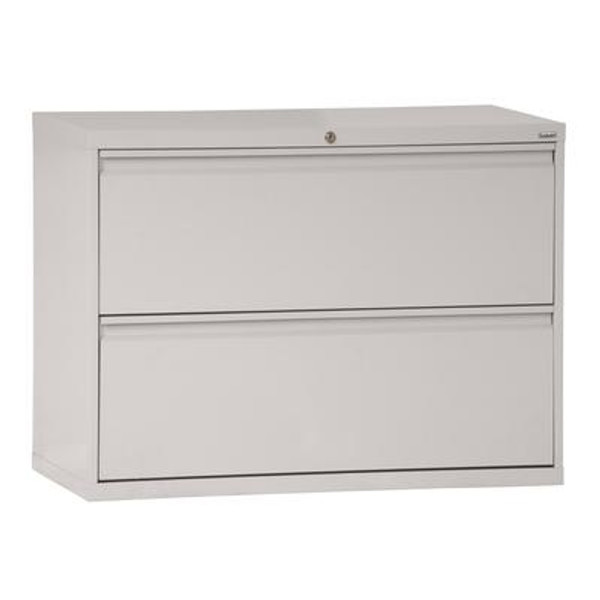 800 Series 2 Drawer Lateral File Dove Gray Color