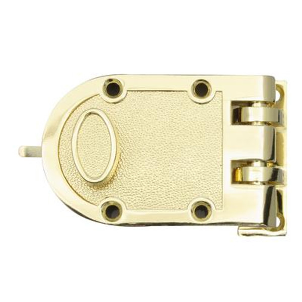 Jimmy Proof Deadbolt Polish Brass