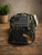 MOSSY OAK CAP WITH EMBROIDERED GREY FLAG PATCH