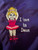 CINCH BAG--KIDS--I LOVE TO DANCE WITH DANCER EMBROIDERED