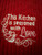 Kitchen towels embroidered