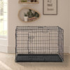 36" Pet Kennel Cat Dog Folding Steel Crate Animal Playpen Wire Metal